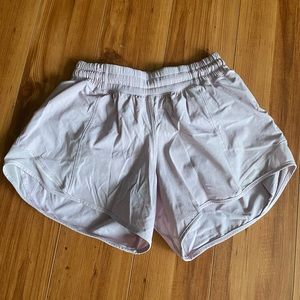 Light pink/ purple lulu shorts